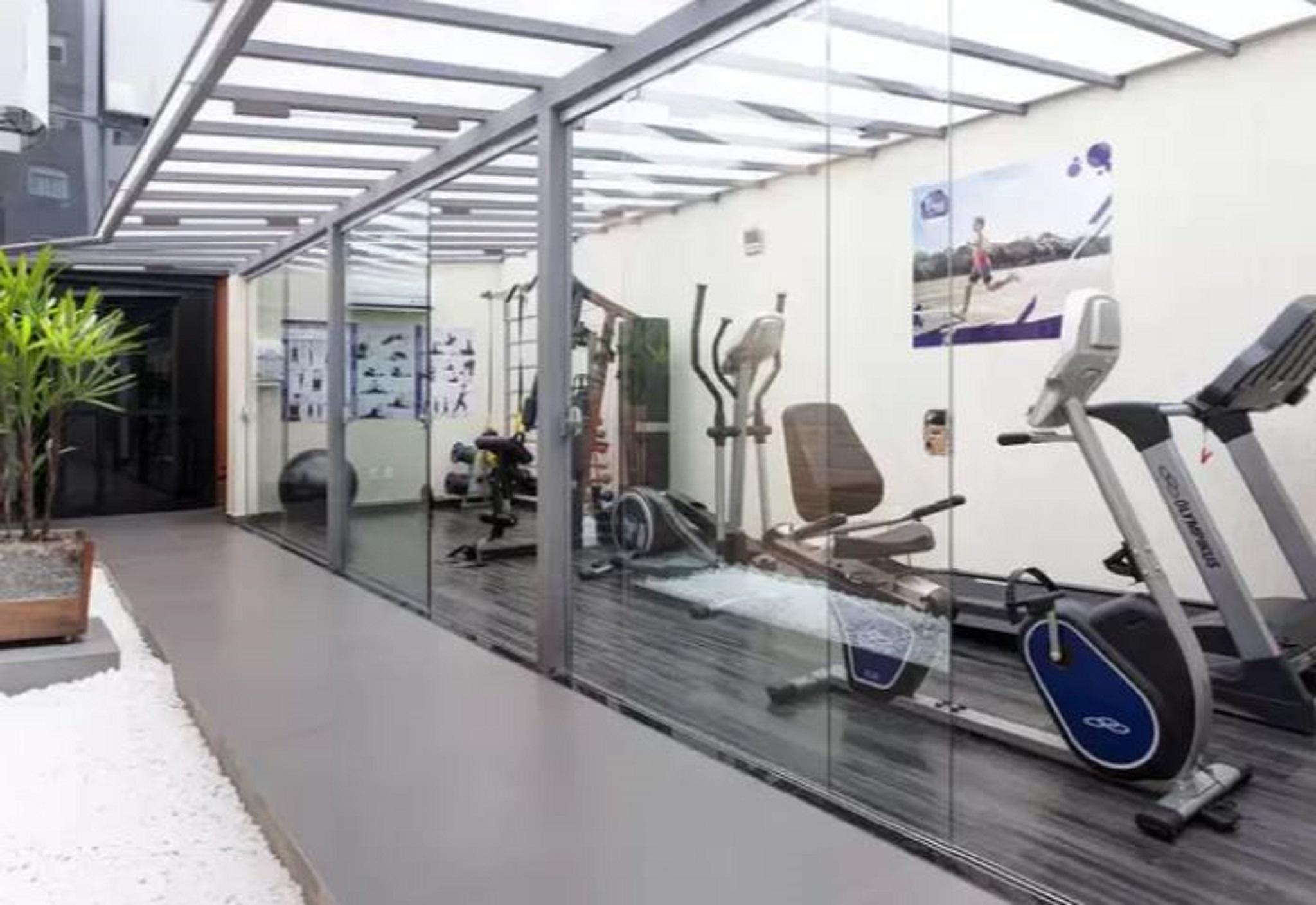 Royal Boutique Savassi Hotel Belo Horizonte Kültér fotó The gym at the hotel